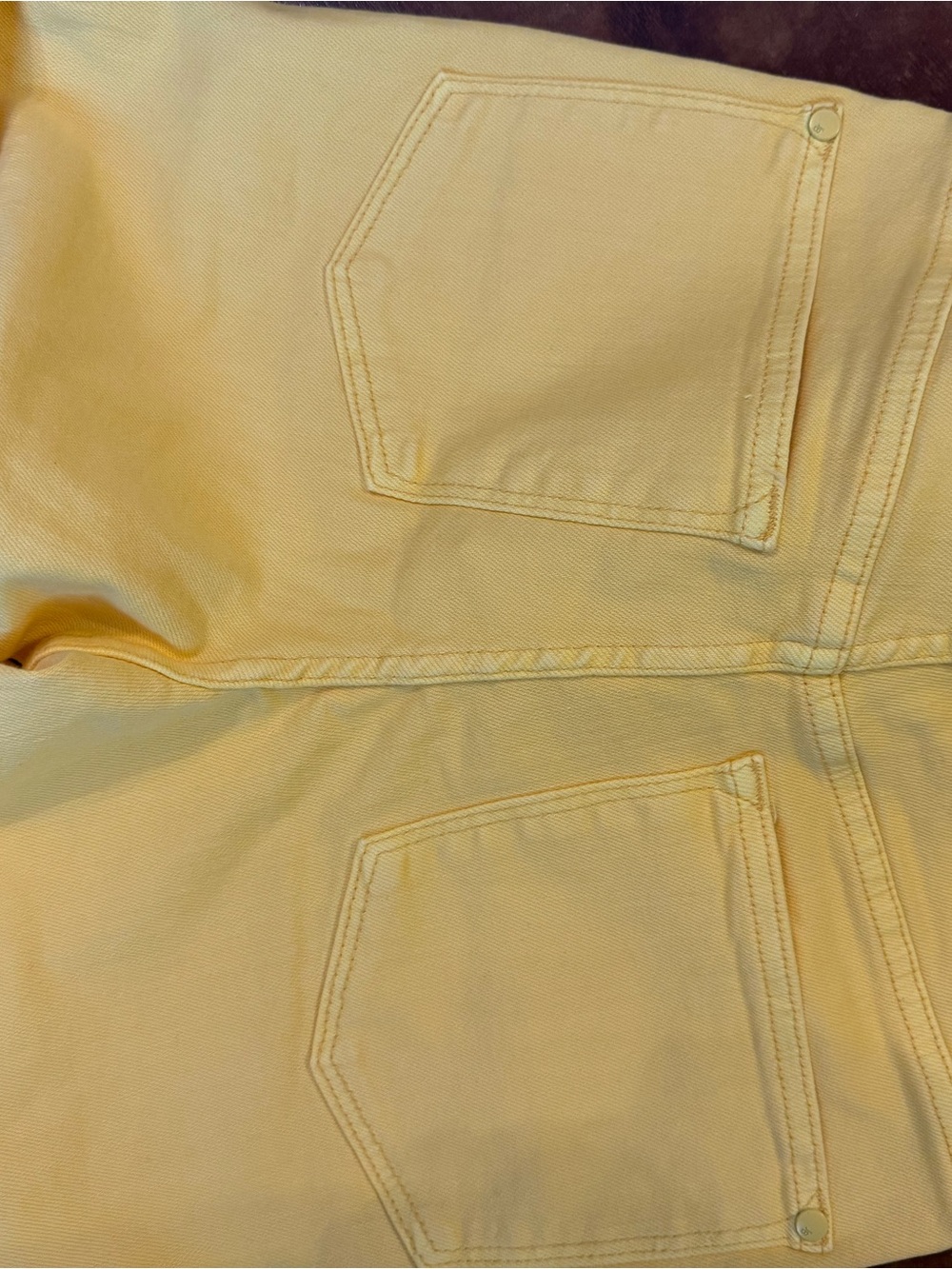 Judy Blue Soft Yellow Denim Shorts